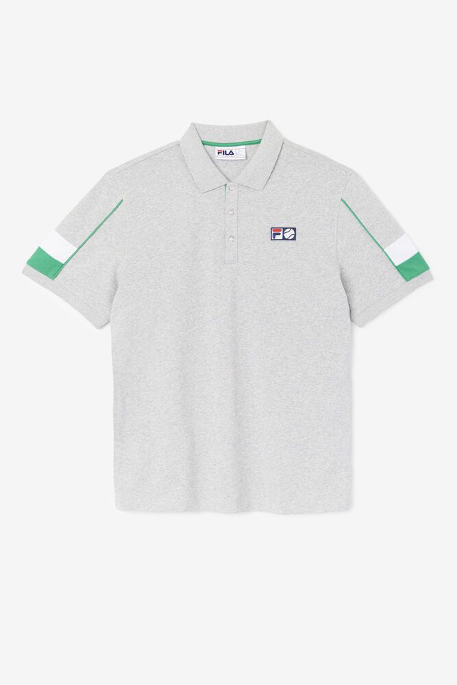 Fila Miesten Polo Coda Harmaat - EPGR-25937